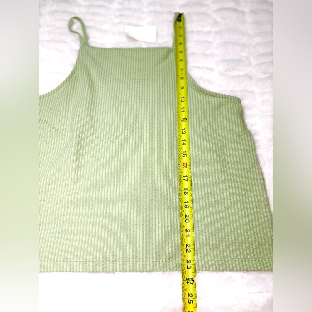 NWT Madewell Women’s Green Tank Top Size Large - Picture 4 of 7